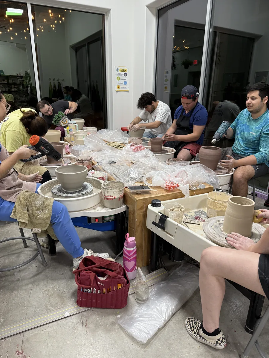 Inside Annebrije Pottery Studio